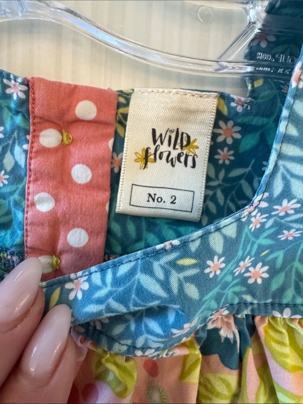 Wildflowers Multicolor Floral Sundress - Pink & Teal